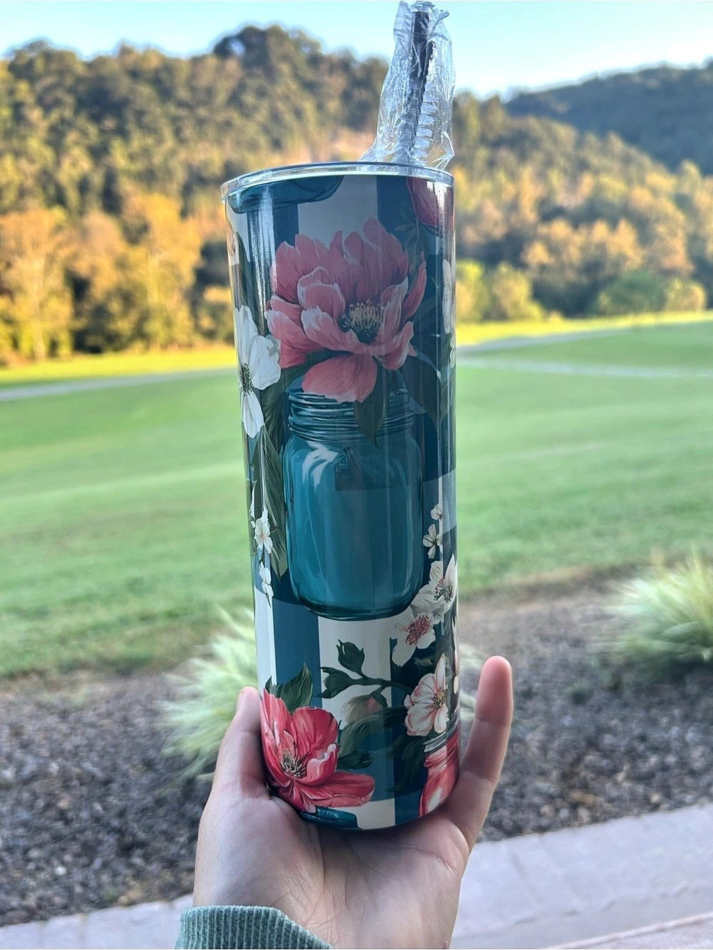 Mason Jar Tumbler 20oz